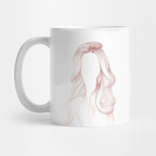 Wavy Hair Mug